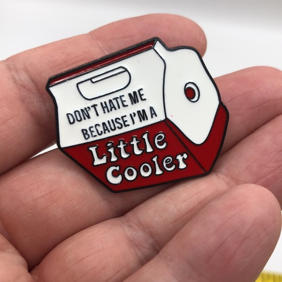 3/$25 “Don’t Hate Me Because I’m A Little Cooler” Cooler lunchbox Large Red - Picture 5 of 5